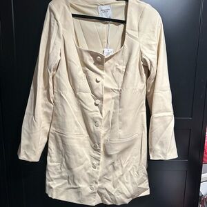 Abercrombie & Fitch Cream Blouse
